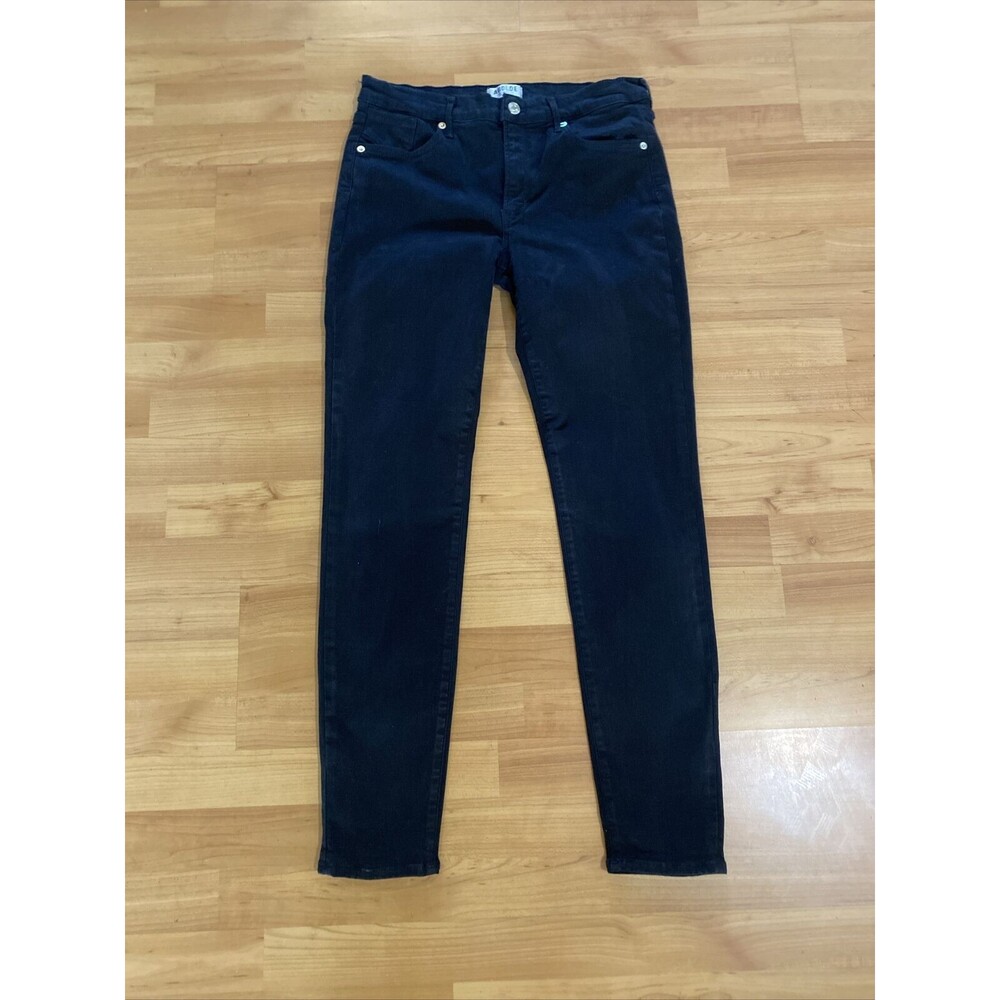 AGOLDE Filter Free Jeans Pants Black Skinny Leg Mid-Rise Women's -Size 30